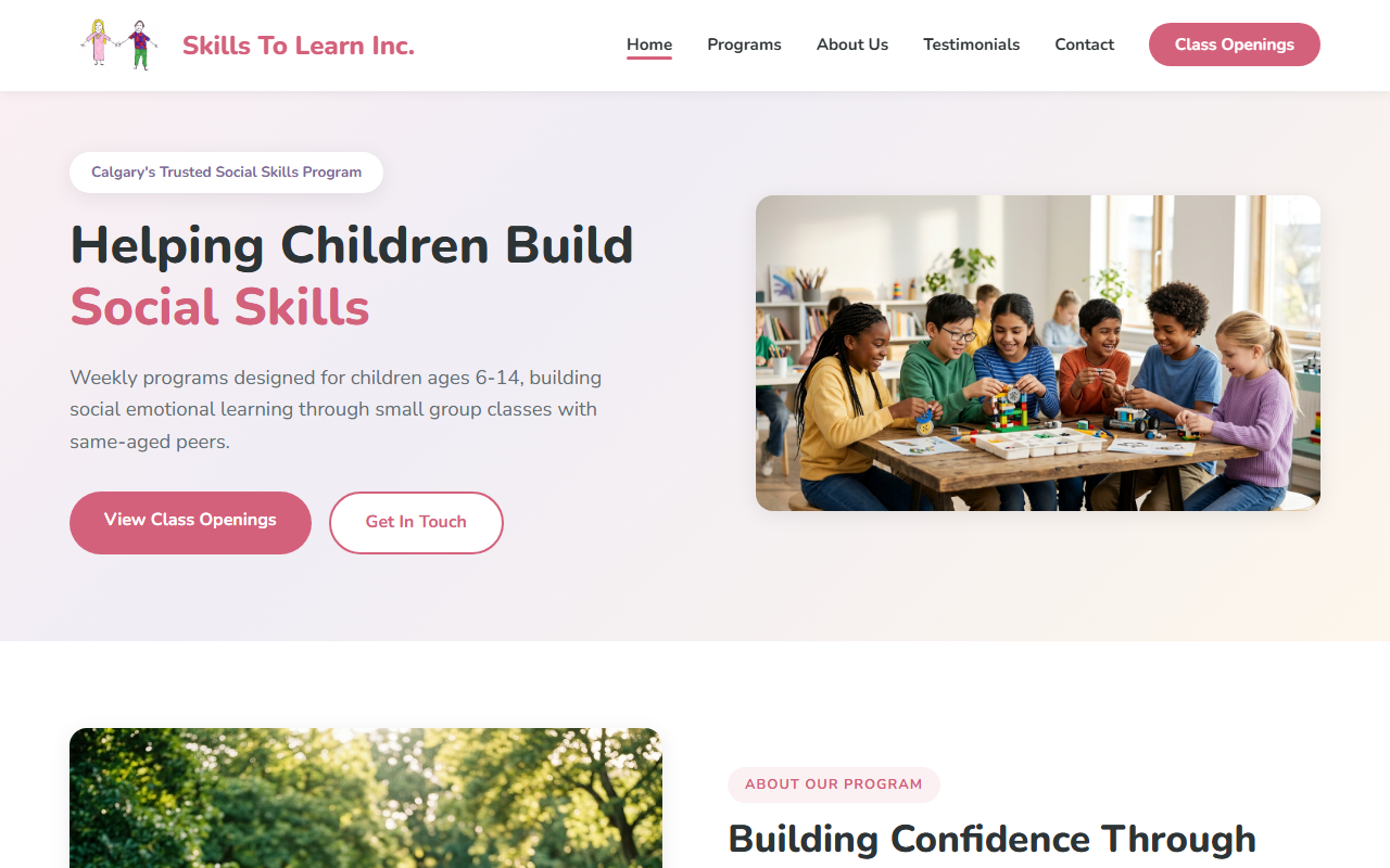 Skills To Learn website